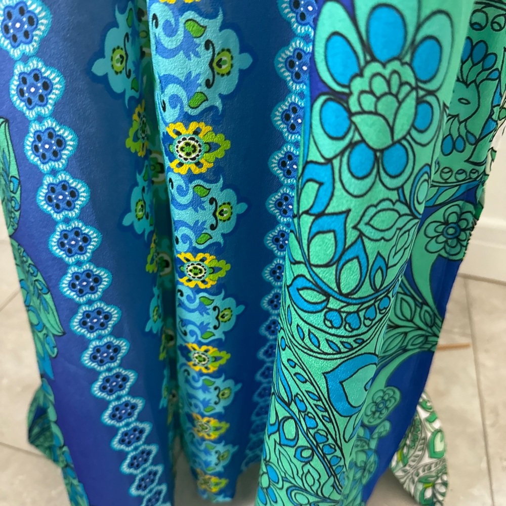 NWT Johnny Was Kahinu Dress S 💙 - Picture 8 of 14